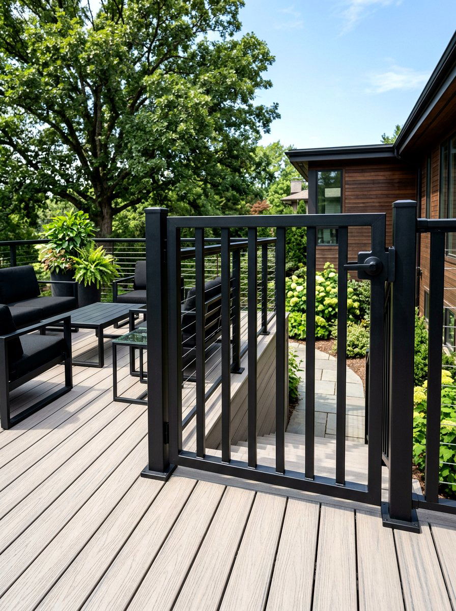30 Deck Gate Ideas: Add Safety and Style to Your Outdoor Space