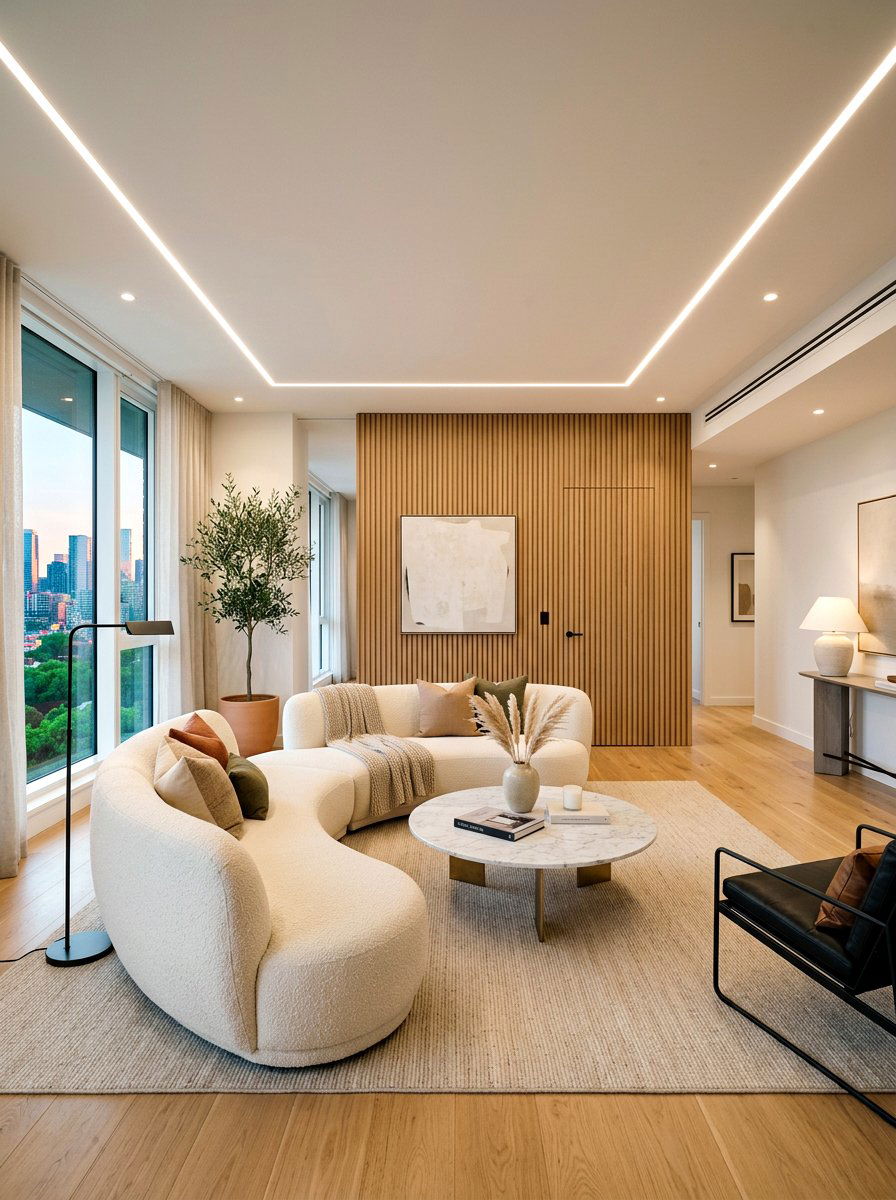 Contemporary Minimalist Living Room - 30 minimalist living room ideas