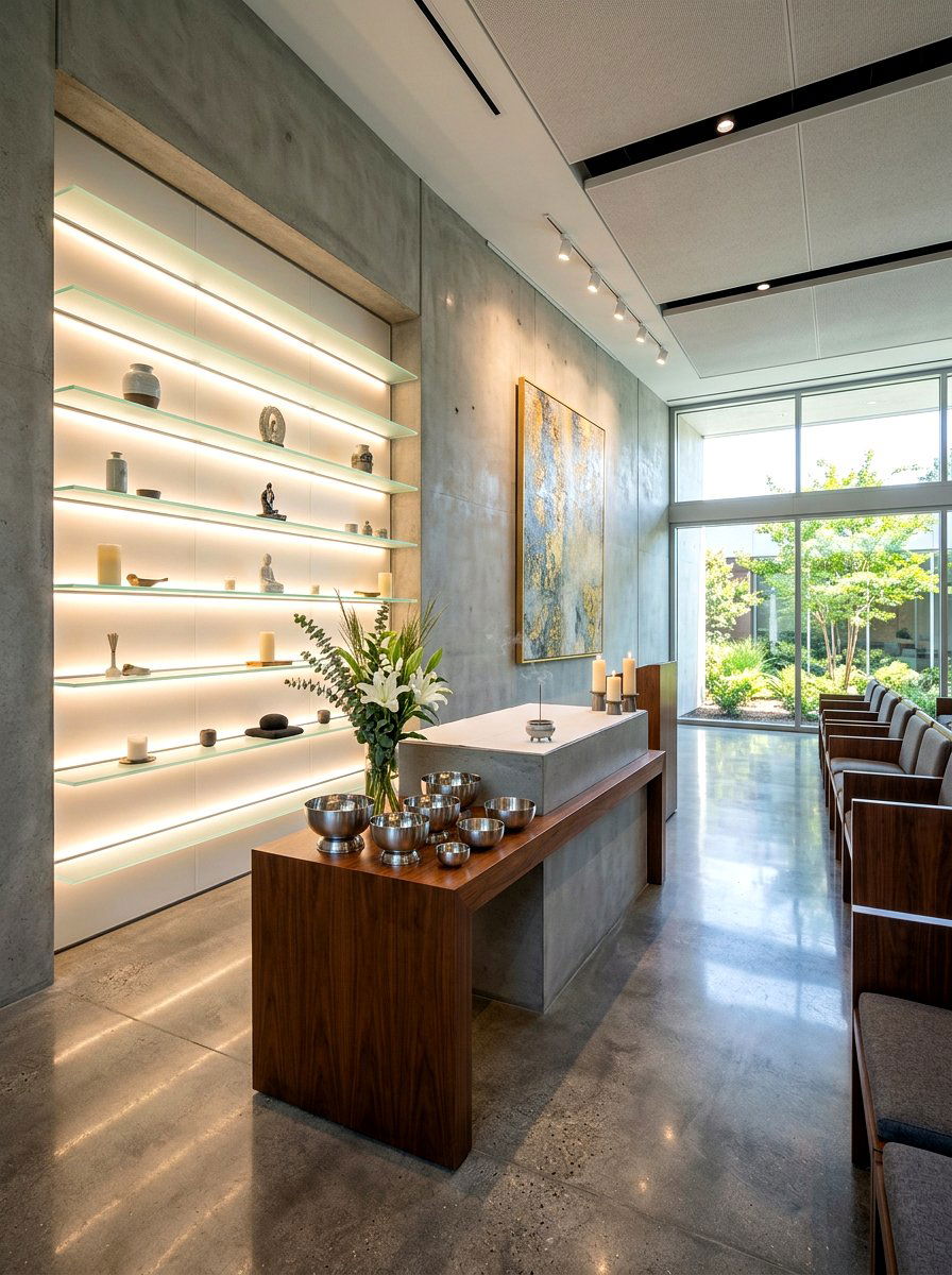 Contemporary Sacred Space - 30 home altar ideas