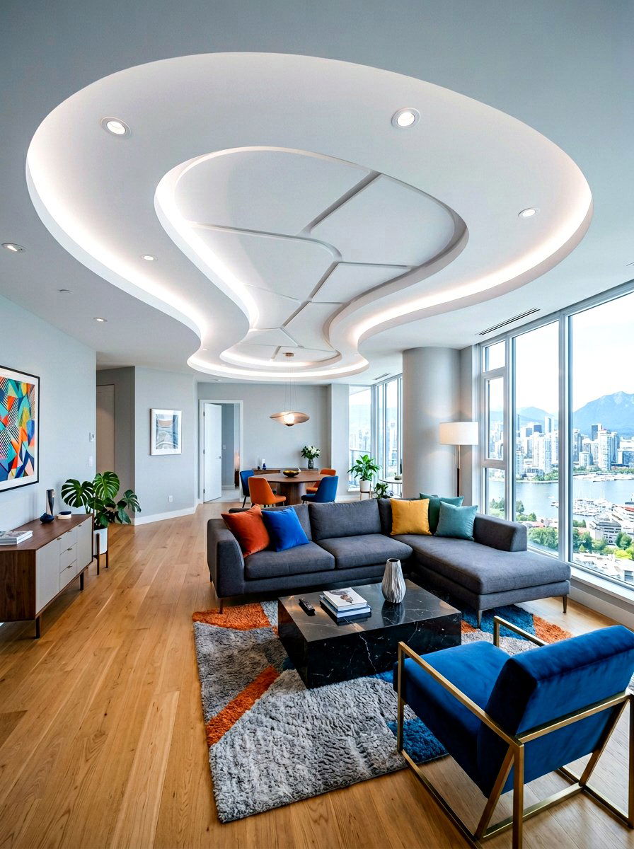 Contemporary Tray Ceiling - 30 tray ceiling ideas