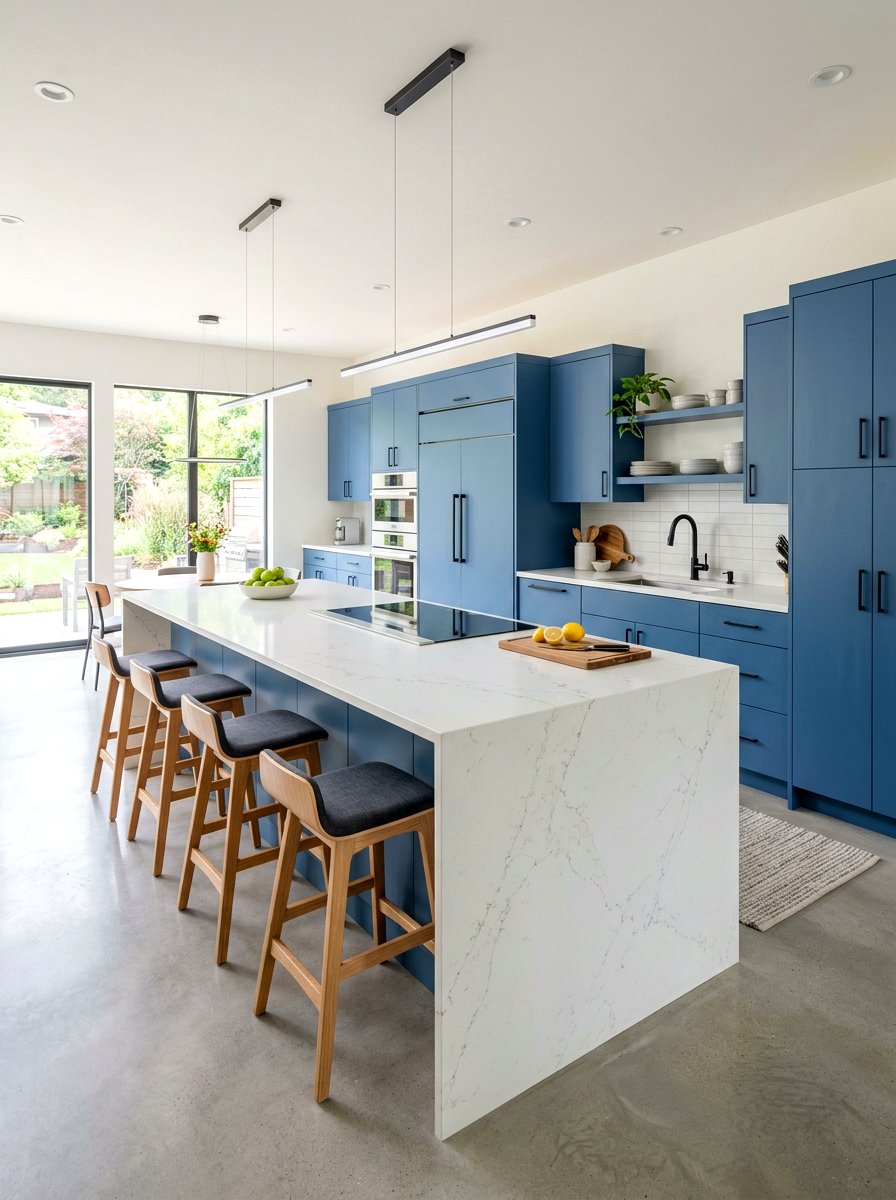 30 Denim Blue Kitchen Ideas For A Fresh, Coastal Upgrade