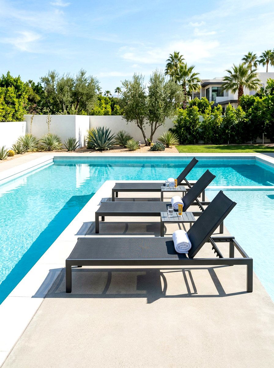 Contemporary outdoor kitchen - 30 resort style backyard lounge ideas