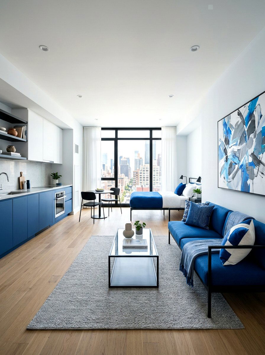 Contemporary studio apartment layout - 30 studio apartment vibe ideas