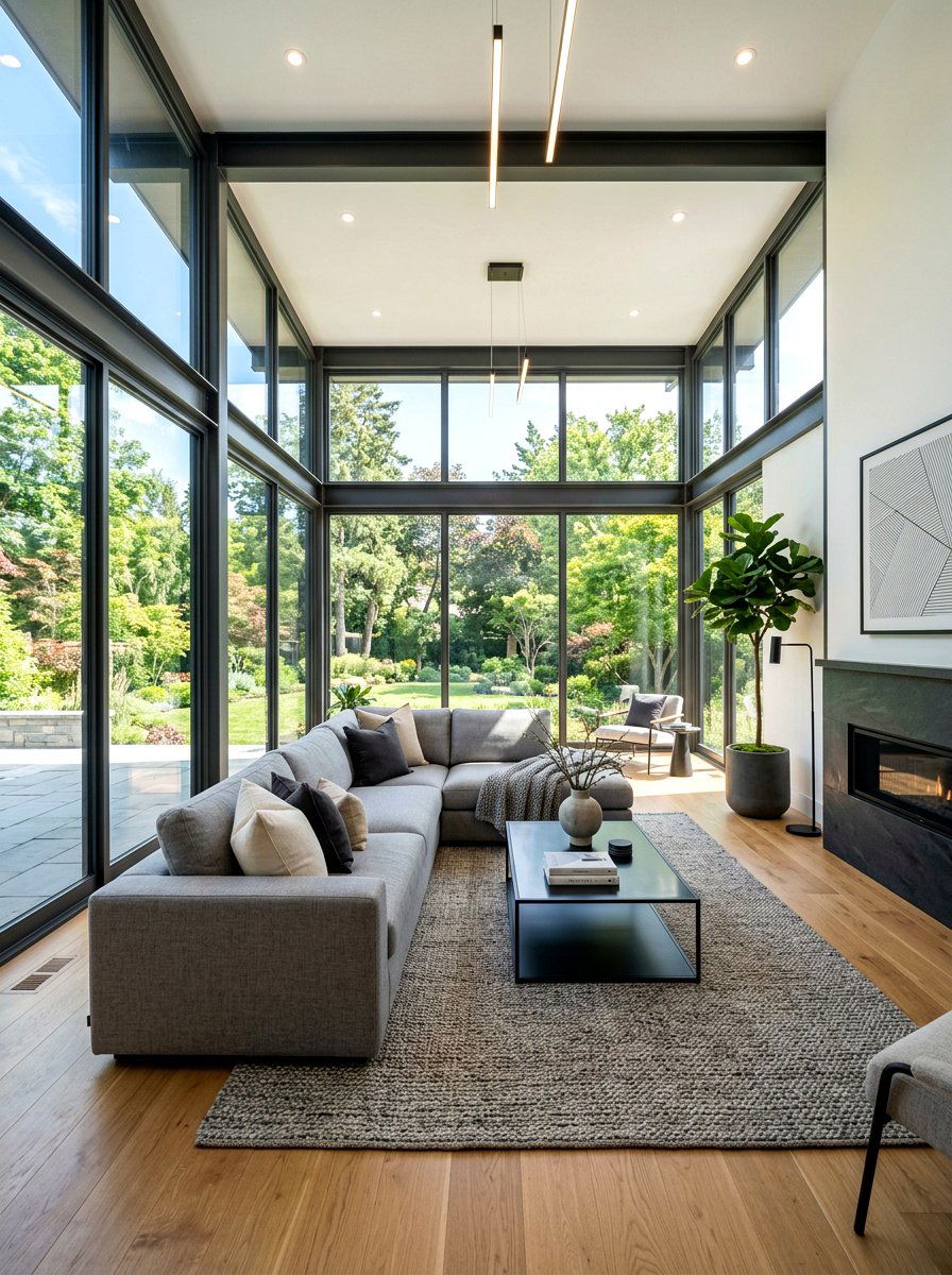 Contemporary sunroom lounge - 30 modern sunroom ideas