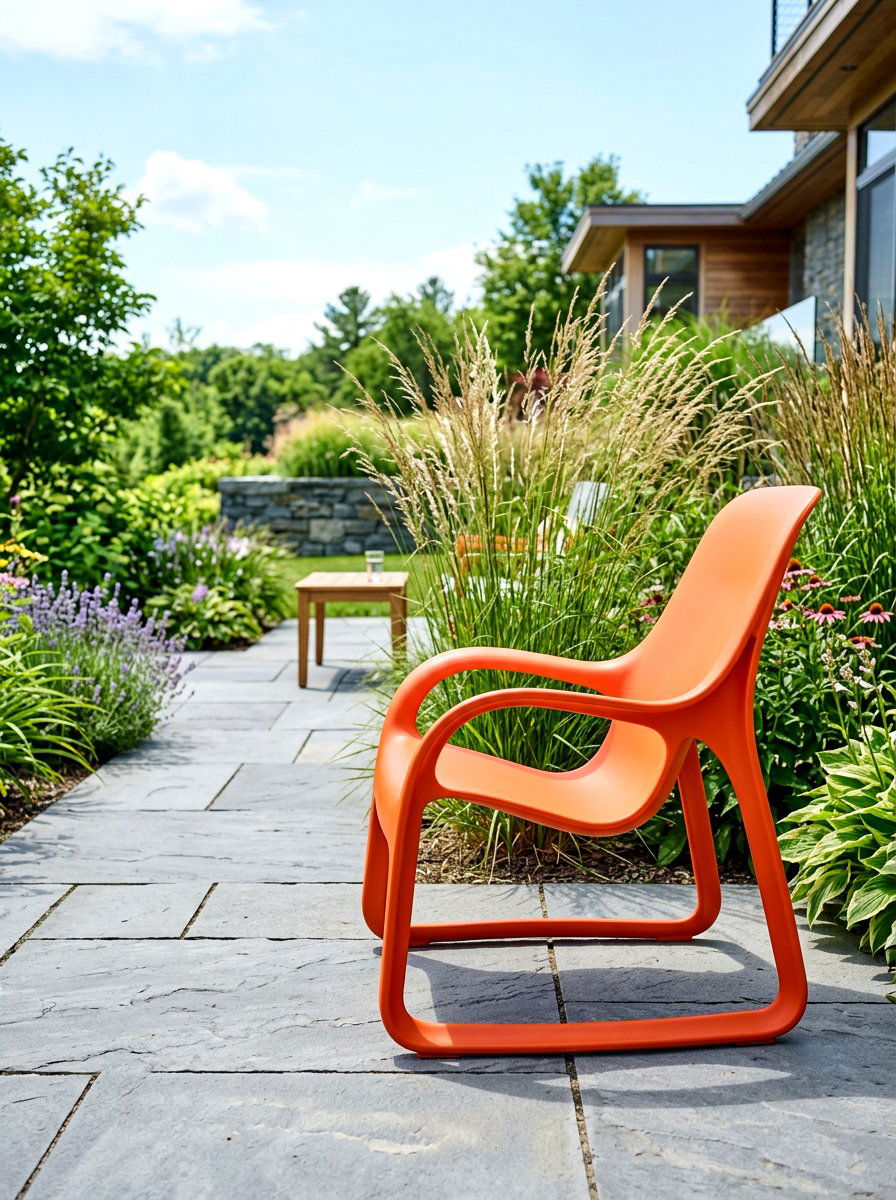 Contoured Polyethylene Chair - 30 sculptural outdoor furniture ideas