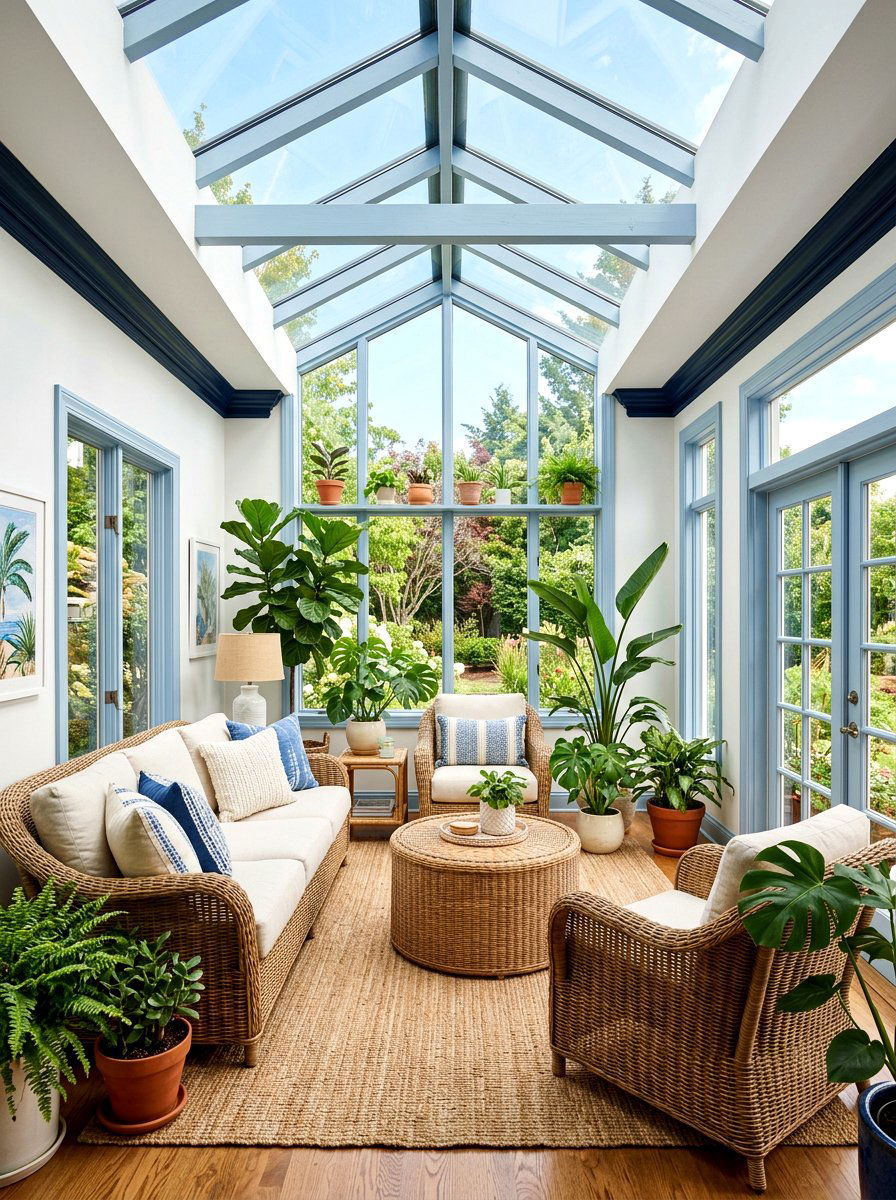 Contrast Color Crown Molding - 30 crown molding ideas