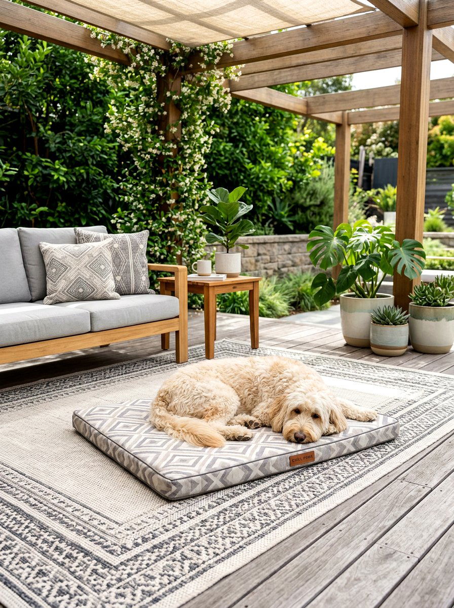 Cooling Dog Mat - 30 dog friendly patio ideas aesthetic