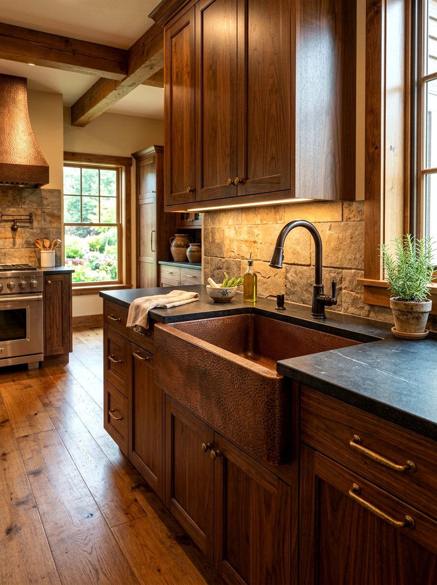 Copper Apron Kitchen Sink - 30 apron sink kitchen ideas