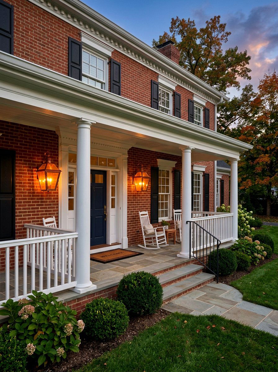 Copper Front Porch Lanterns - 30 front porch lighting ideas
