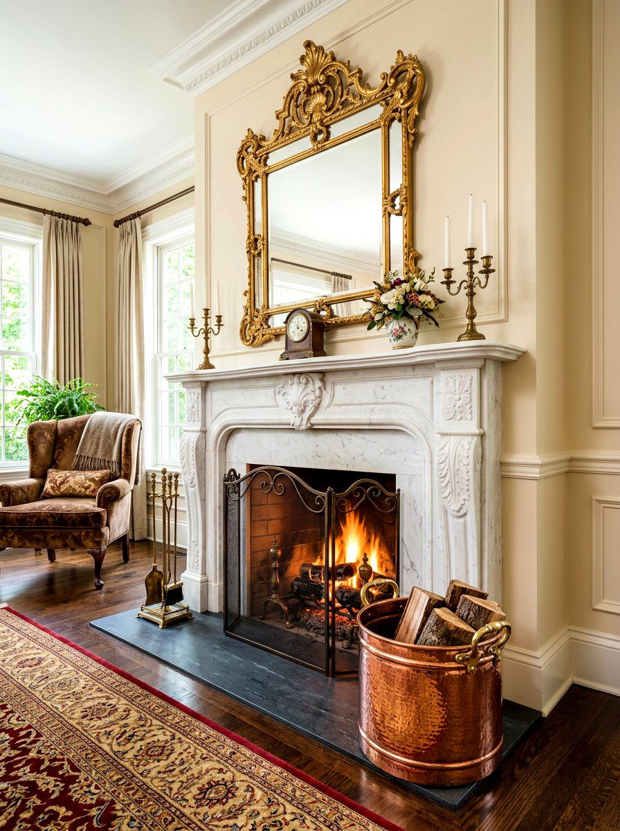 Copper firewood bucket - 30 log holder ideas