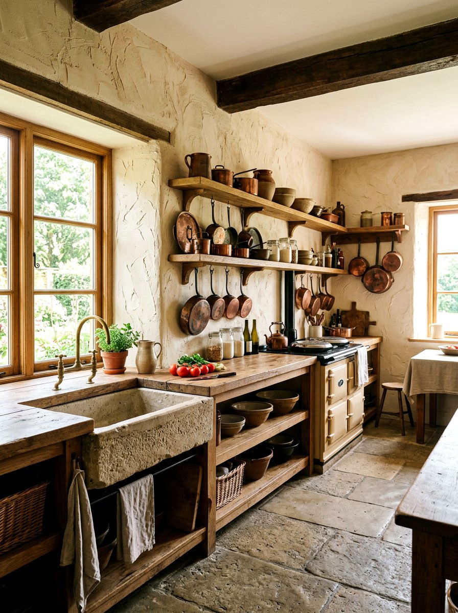 Copper plate wall - 30 plate wall kitchen ideas