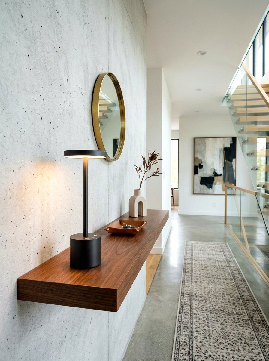 Cordless Rechargeable Lamp - 30 foyer lamp styling ideas