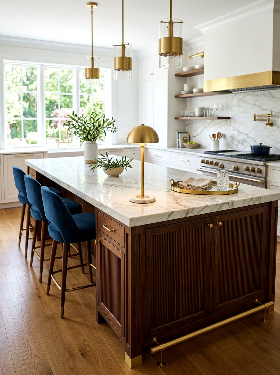 30 Table Lamp Kitchen Island Ideas to Light Up Your Meals