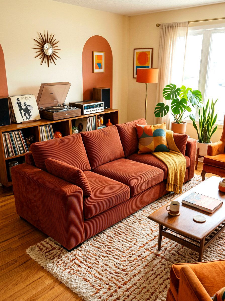 Corduroy Deep Seat Sofa - 30 deep seat sofa ideas