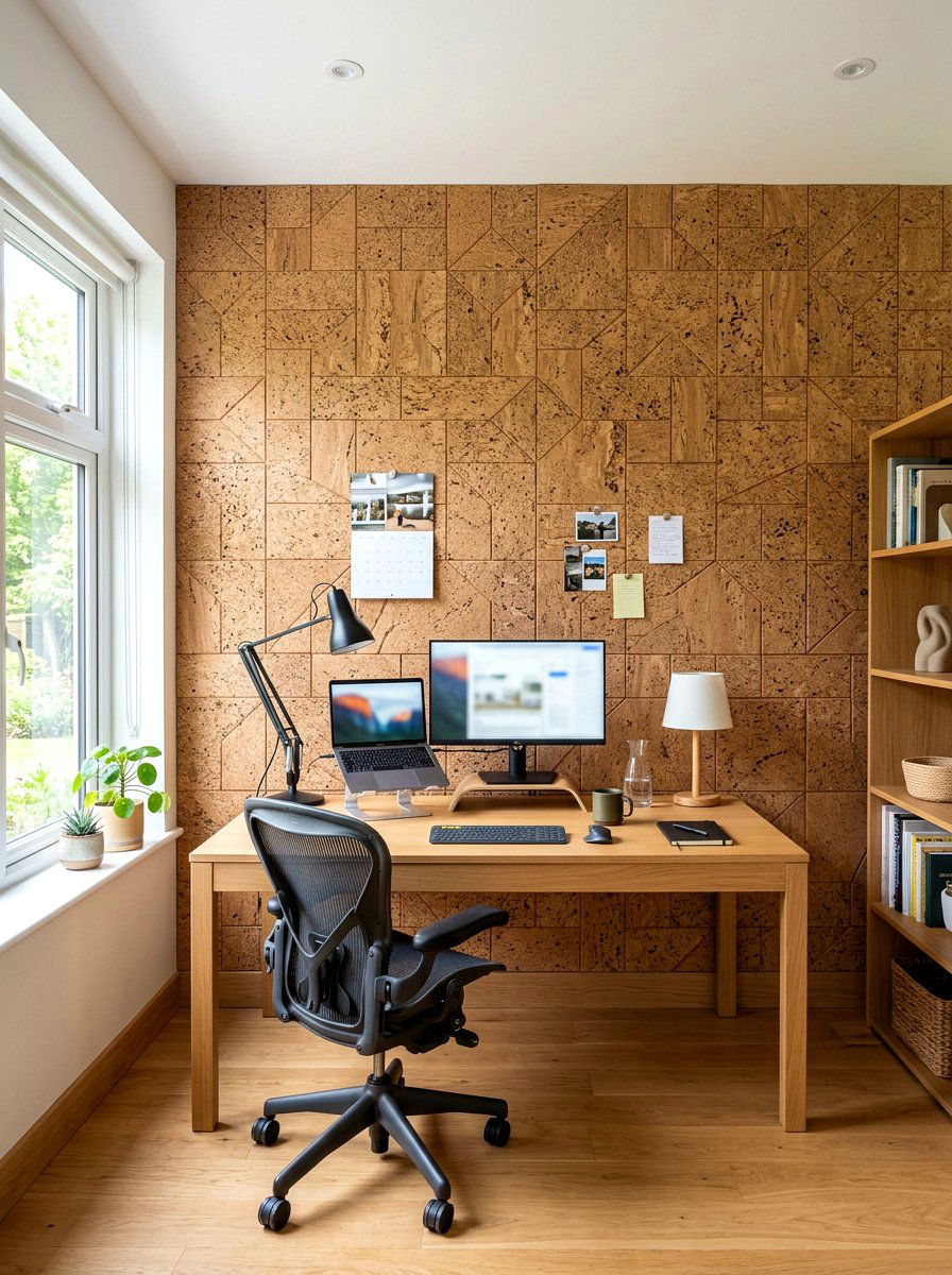 Cork Wall Panels - 30 office pinboard ideas