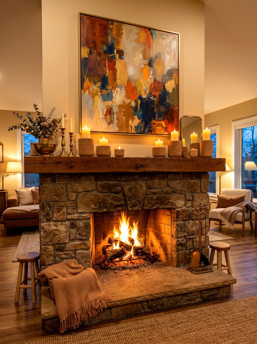 Cork candle holders - 30 cork decor ideas