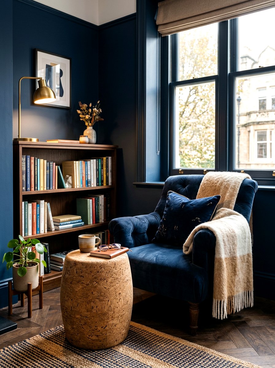 Cork furniture stool - 30 cork decor ideas