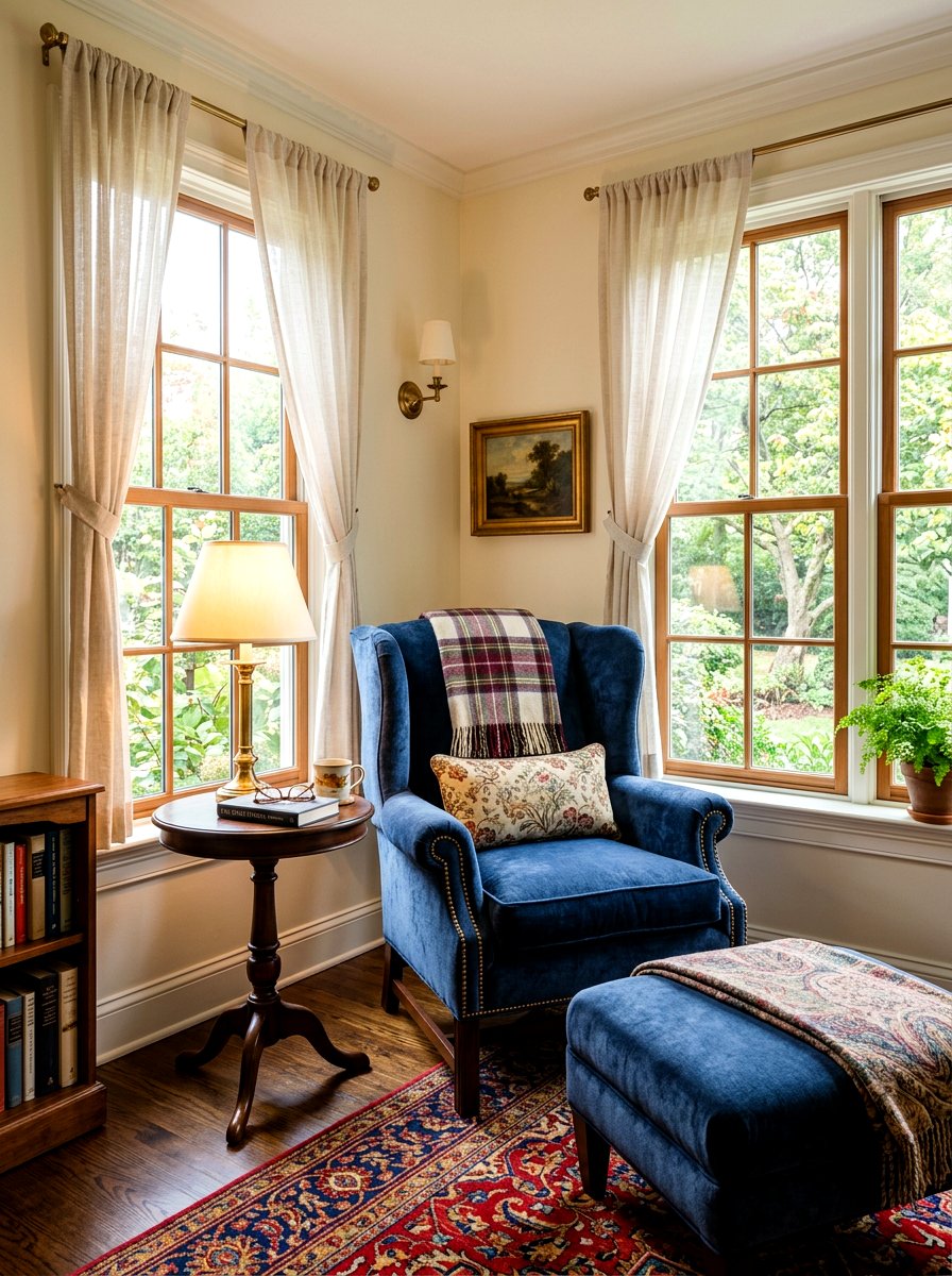 Corner Armchair Reading - 30 sunroom reading nook ideas