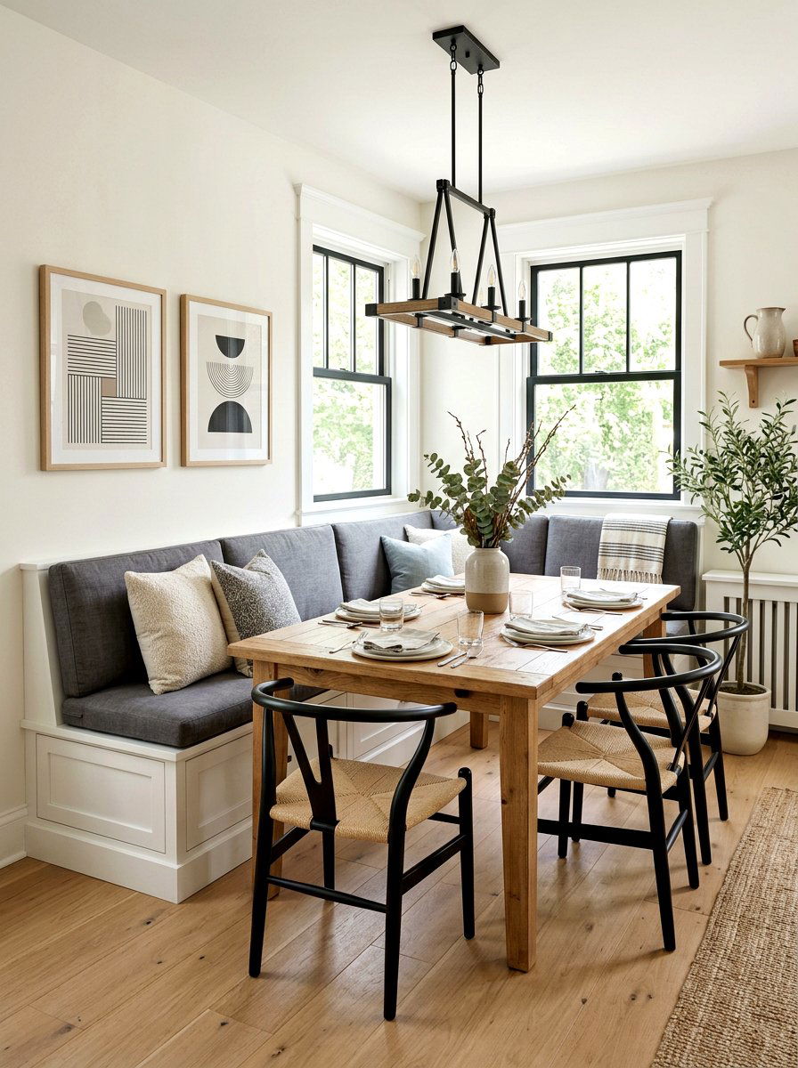 Corner Banquette Dining Room - 30 banquette dining room aesthetic ideas