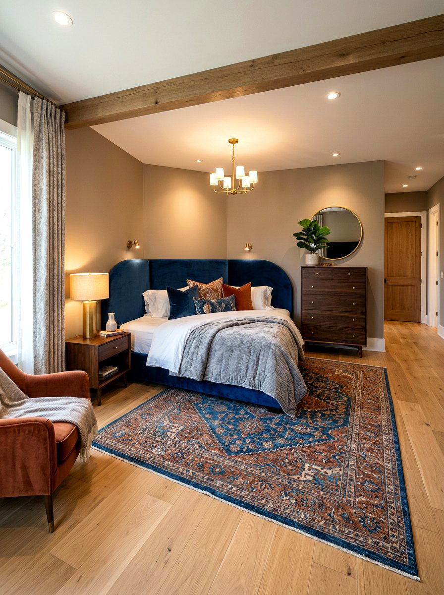 Corner Bed Placement Master Suite - 30 small master bedroom layout ideas
