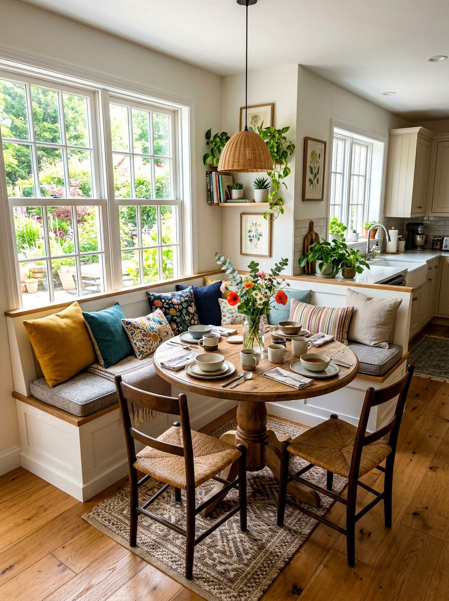 Corner Bench Dining Room - 30 viral dining room ideas
