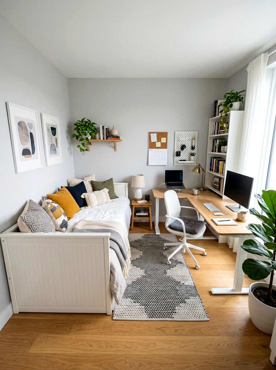 Corner Daybed Office Setup - 30 daybed office combo ideas