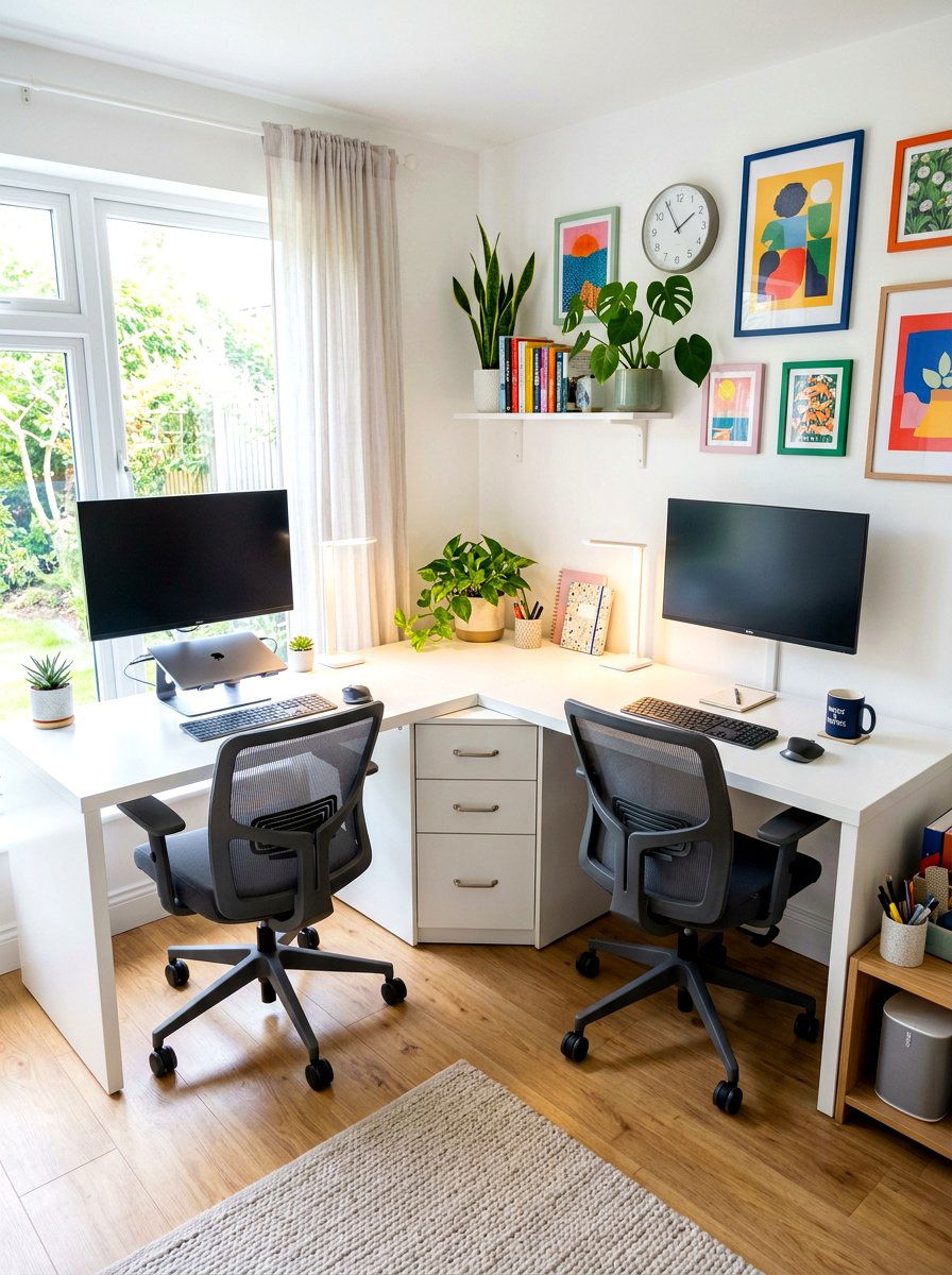 Corner Desk For Two - 30 homework station ideas
