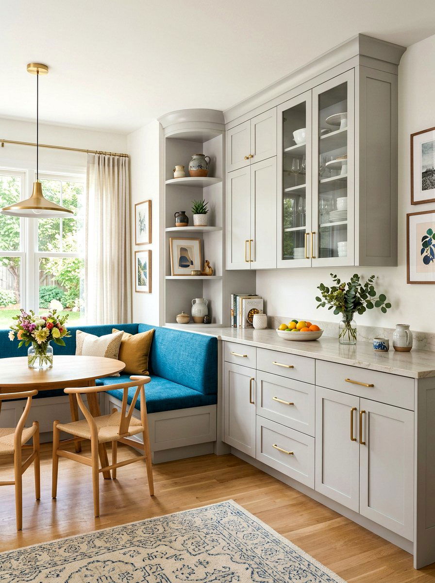 Corner Dining Room Built In Buffet - 30 built in buffet dining ideas