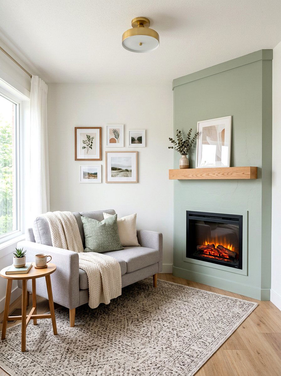 Corner Electric Fireplace Wall - 30 electric fireplace wall ideas