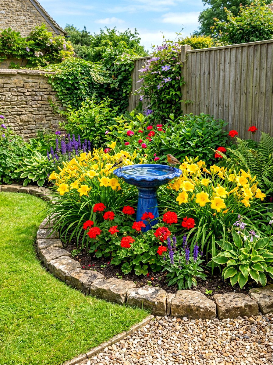 Corner Flower Bed - 30 flower bed ideas