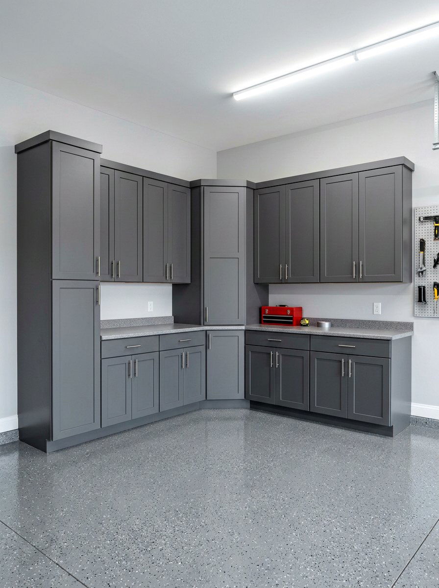 Corner Garage Cabinet - 30 garage cabinet ideas