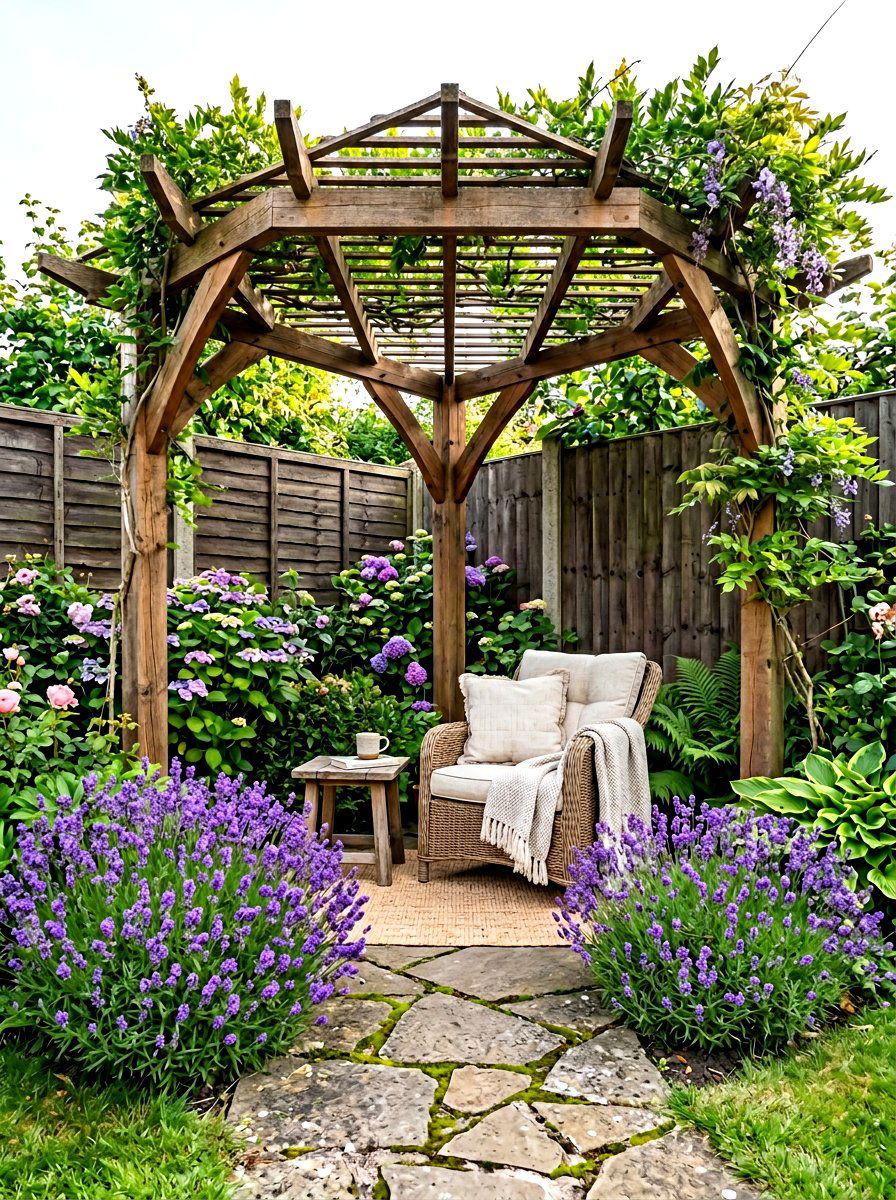 Corner Garden Pergola - 30 outdoor pergola ideas
