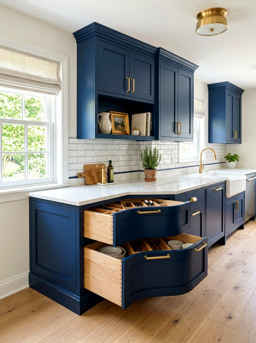 Corner Kitchen Drawers - 30 blind corner cabinet ideas