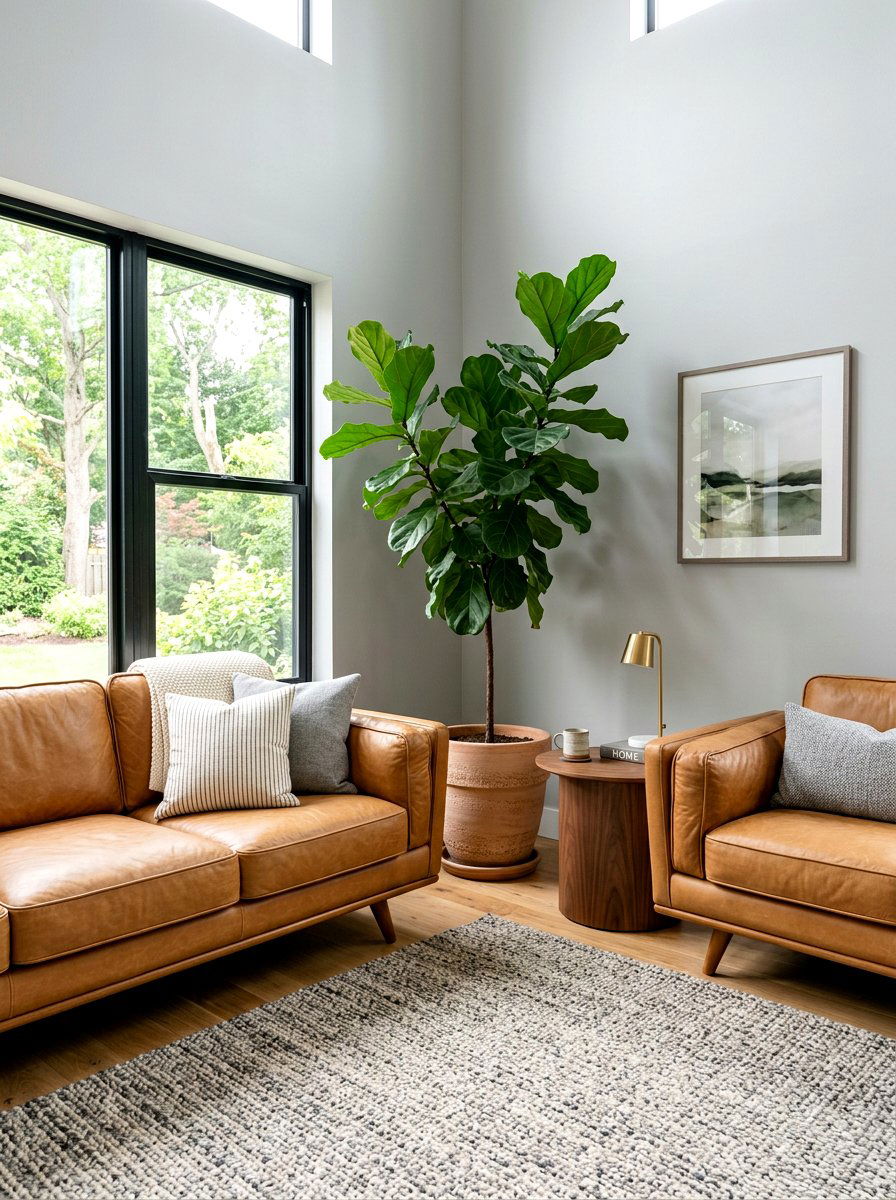 Corner L Shaped Seating Placement - 30 loveseat and chair layout ideas