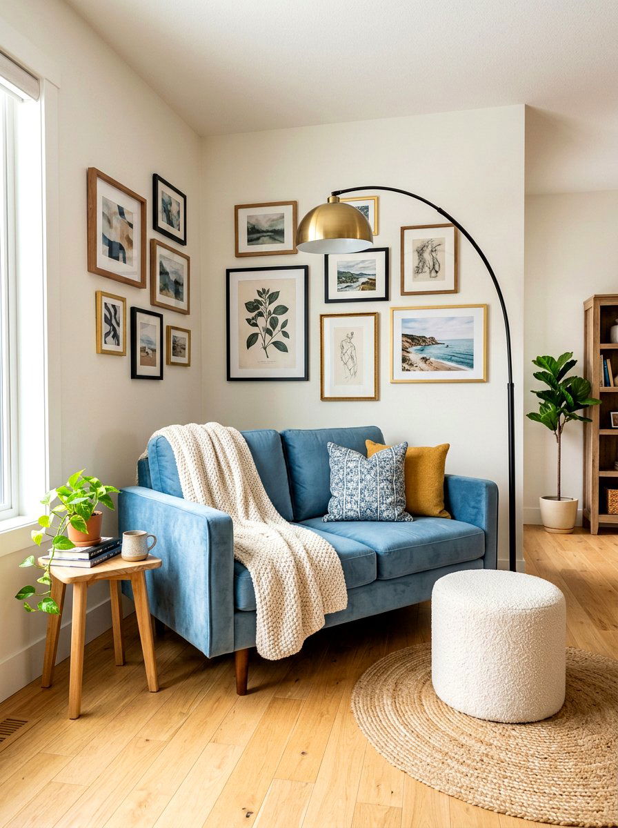 Corner Loveseat Seating - 30 loveseat arrangement ideas