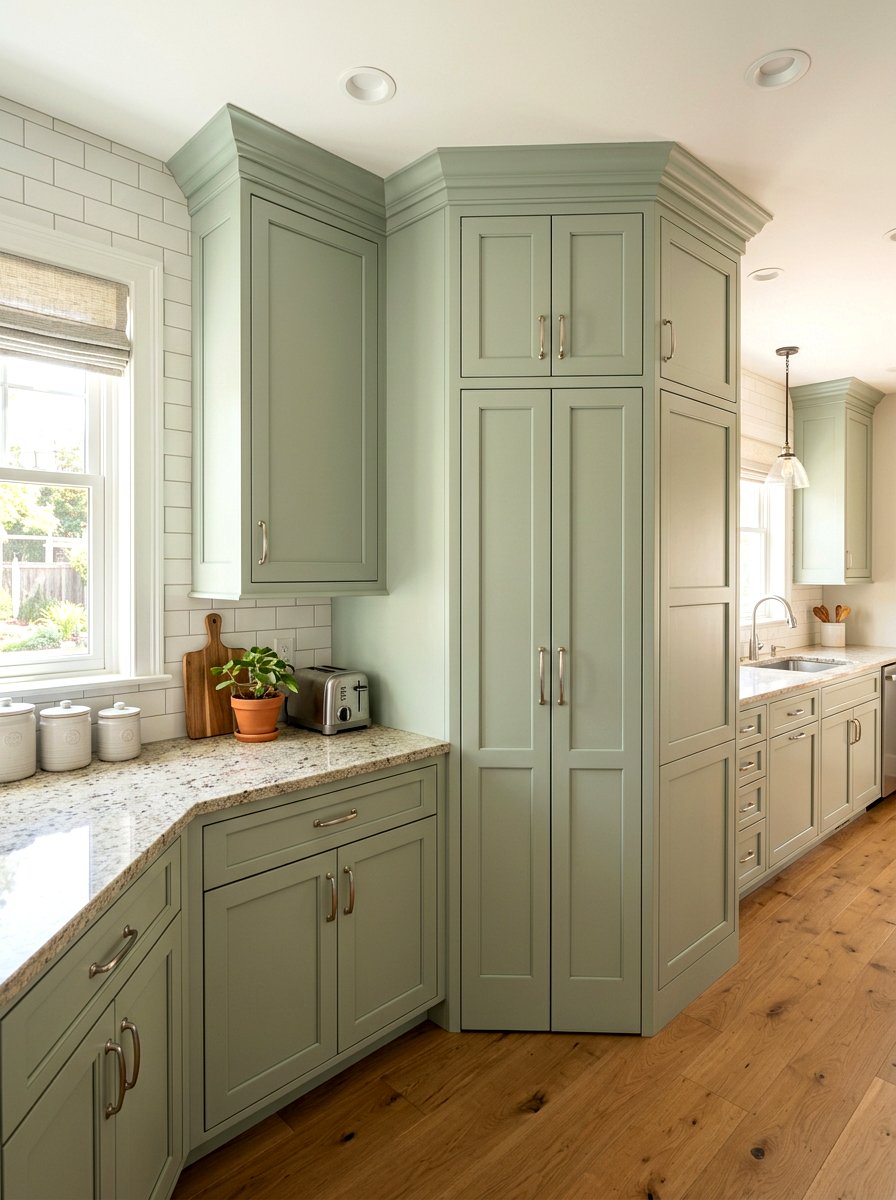 Corner Pantry Cabinet - 30 freestanding pantry cabinet ideas