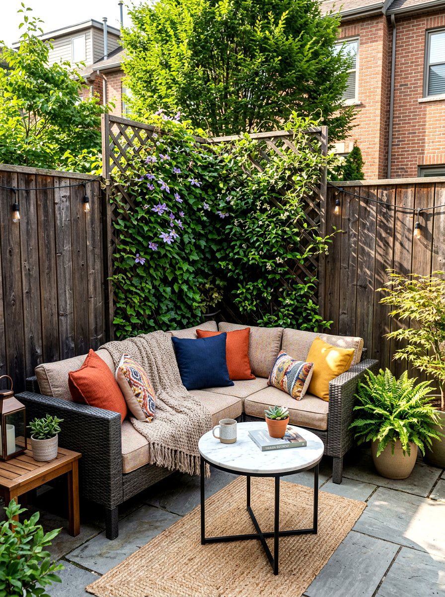 Corner Patio Seating - 30 outdoor sectional ideas