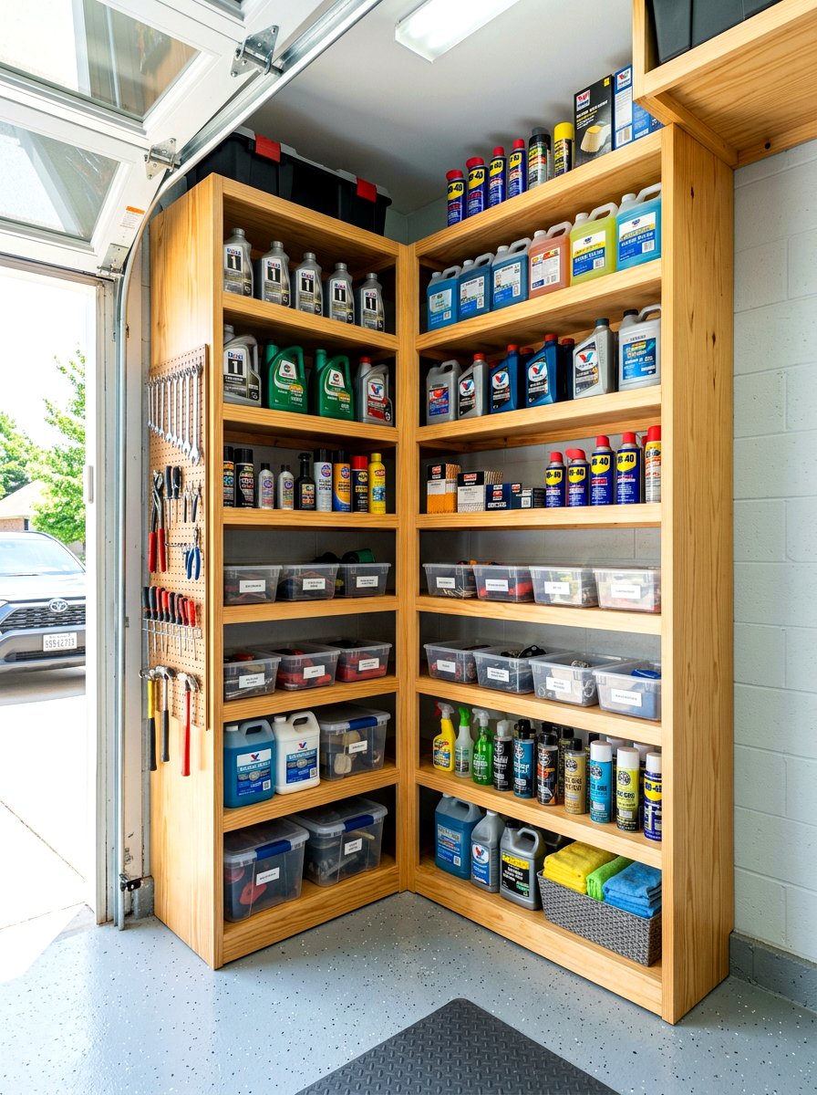 Corner Shelving Units For Small Garages - 30 garage organization for small spaces ideas