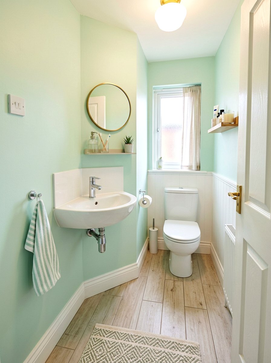 Corner Sink - 30 small bathroom ideas