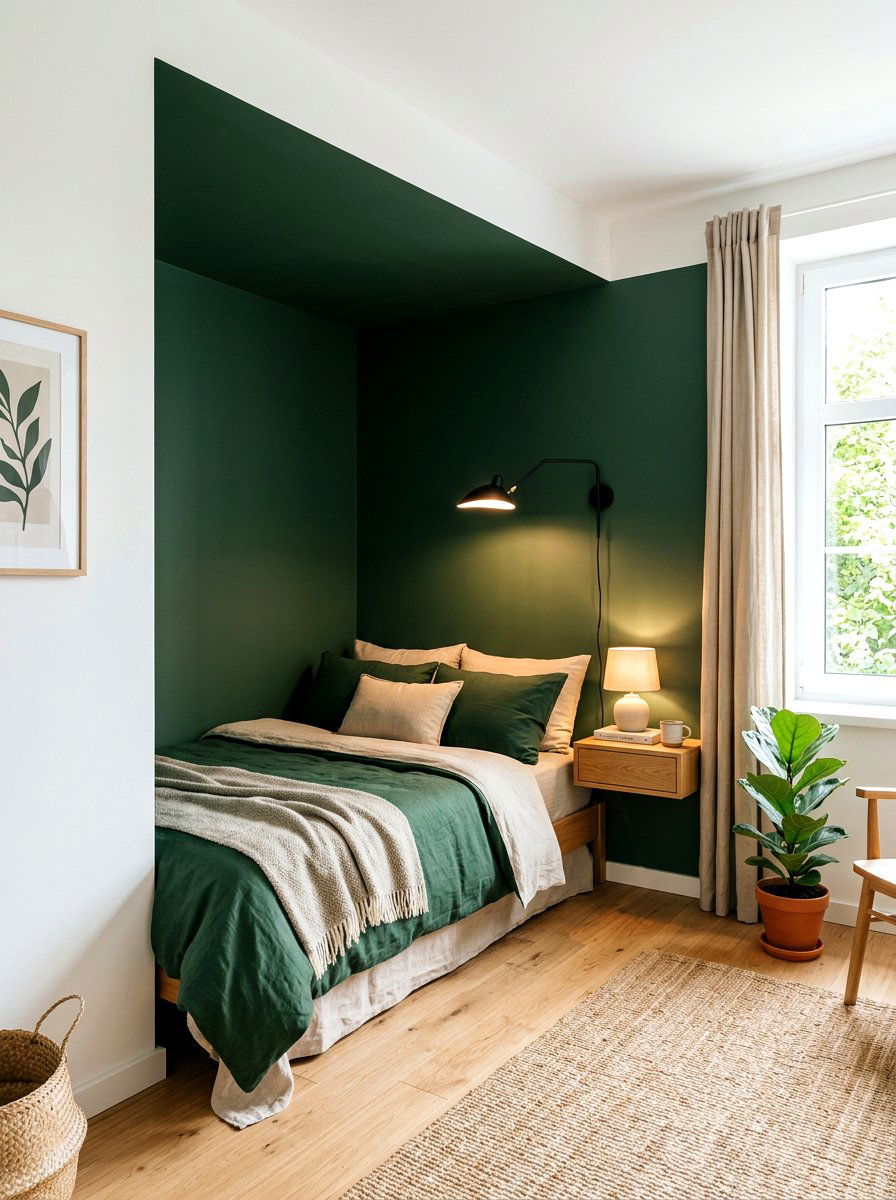 Corner Studio Bed Alcove - 30 bed nook studio ideas