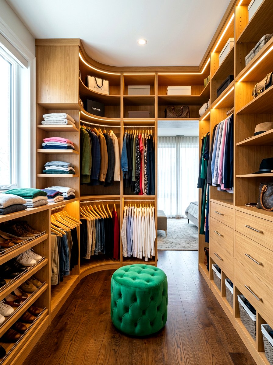 Corner Walk In Closet - 30 walk in closet ideas