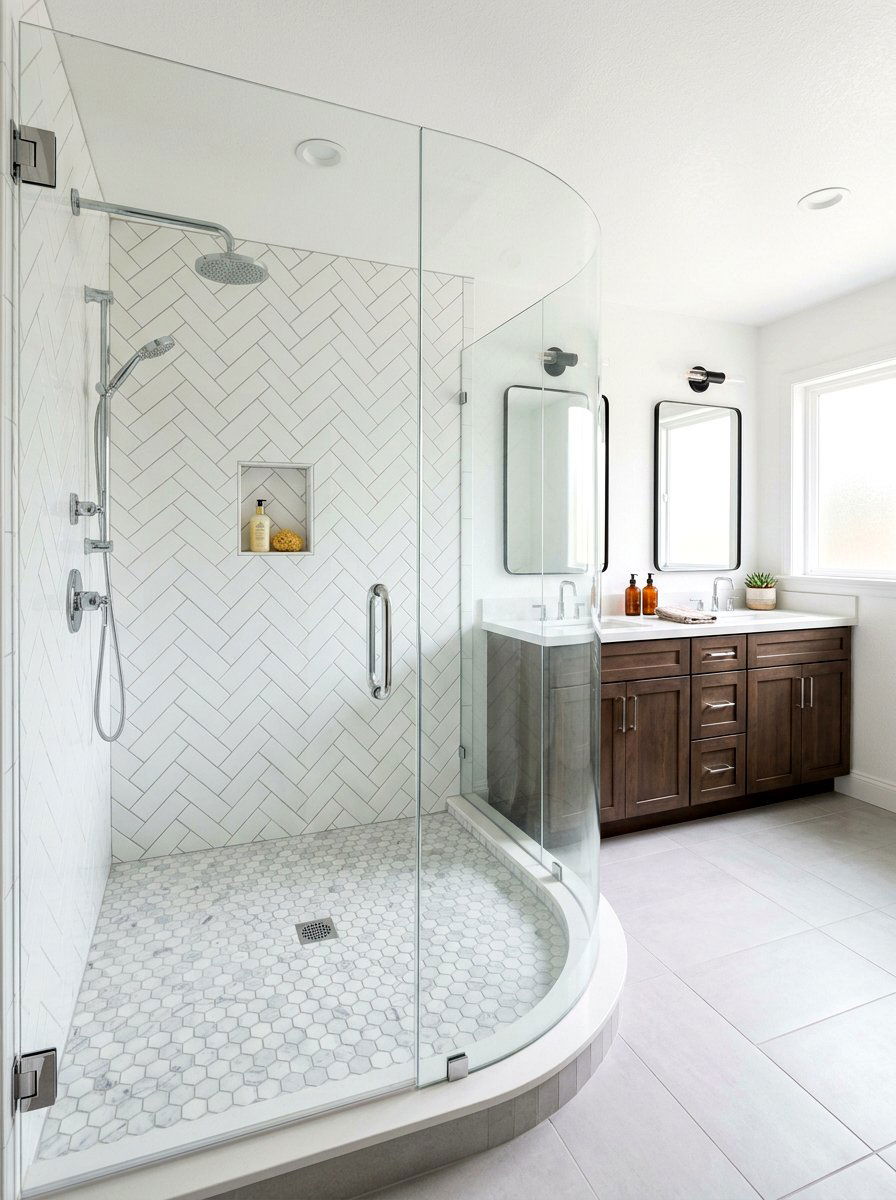 Corner Walk In Shower - 30 curbless shower ideas