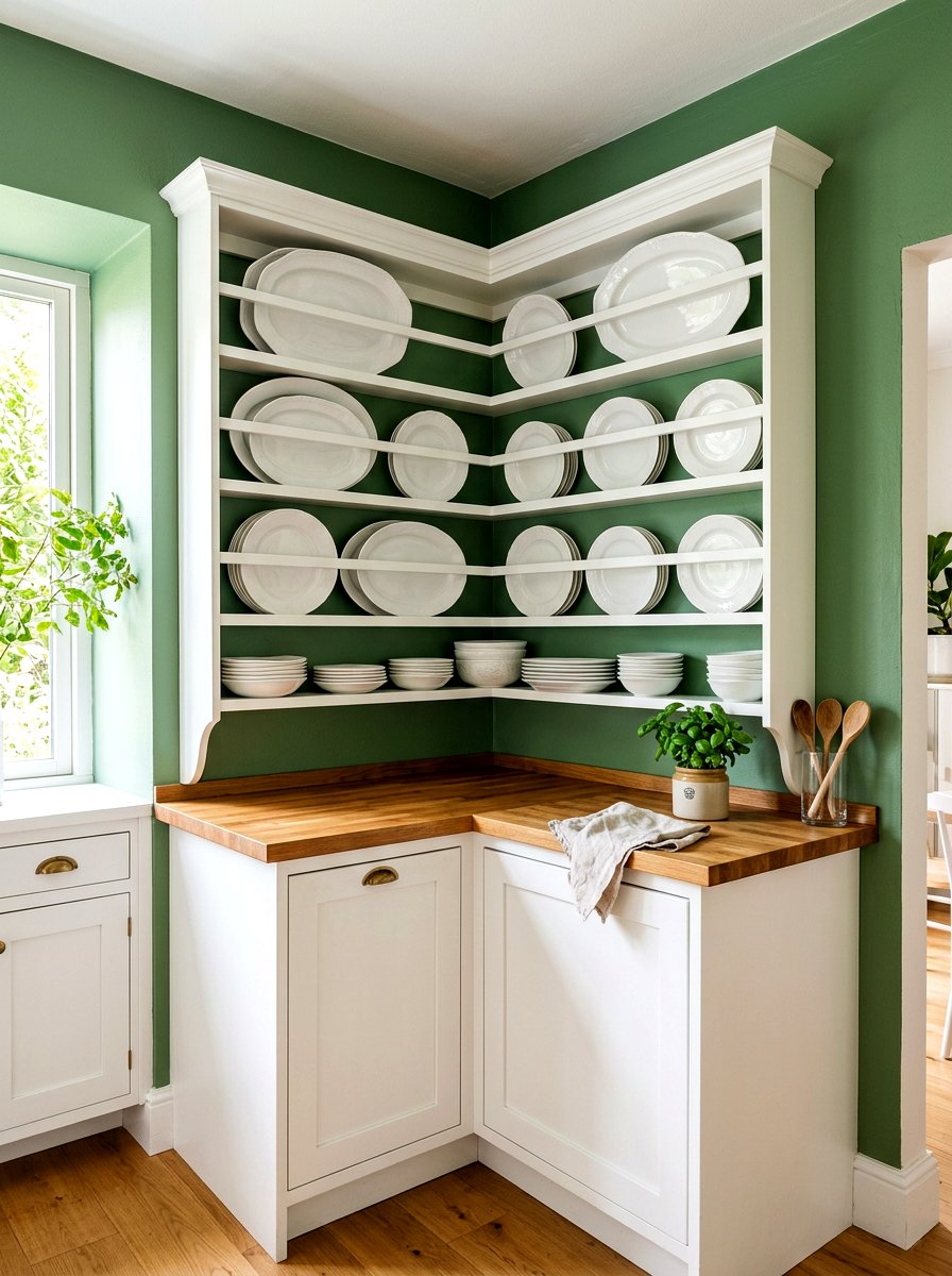 Corner Wall Plate Rack - 30 plate rack ideas