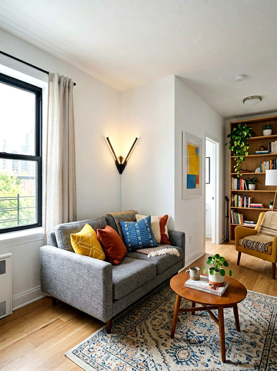Corner Wall Sconce - 30 wall sconce ideas