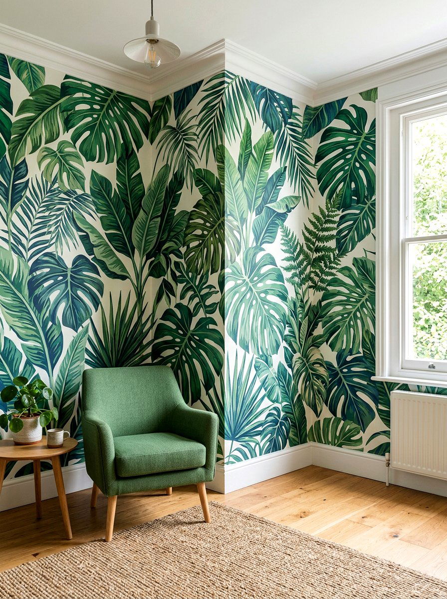 Corner Wallpaper Mural - 30 awkward corner ideas