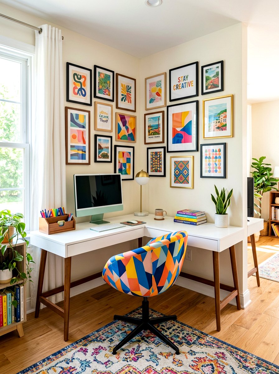 Corner Writing Table - 30 writing desk nook ideas