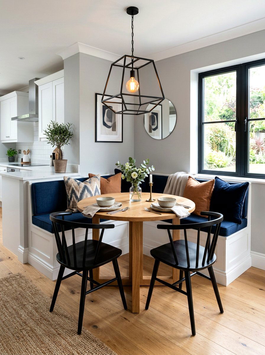 Corner banquette seating - 30 built in dining bench ideas