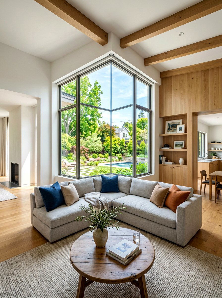 Corner bay window - 30 bay window ideas
