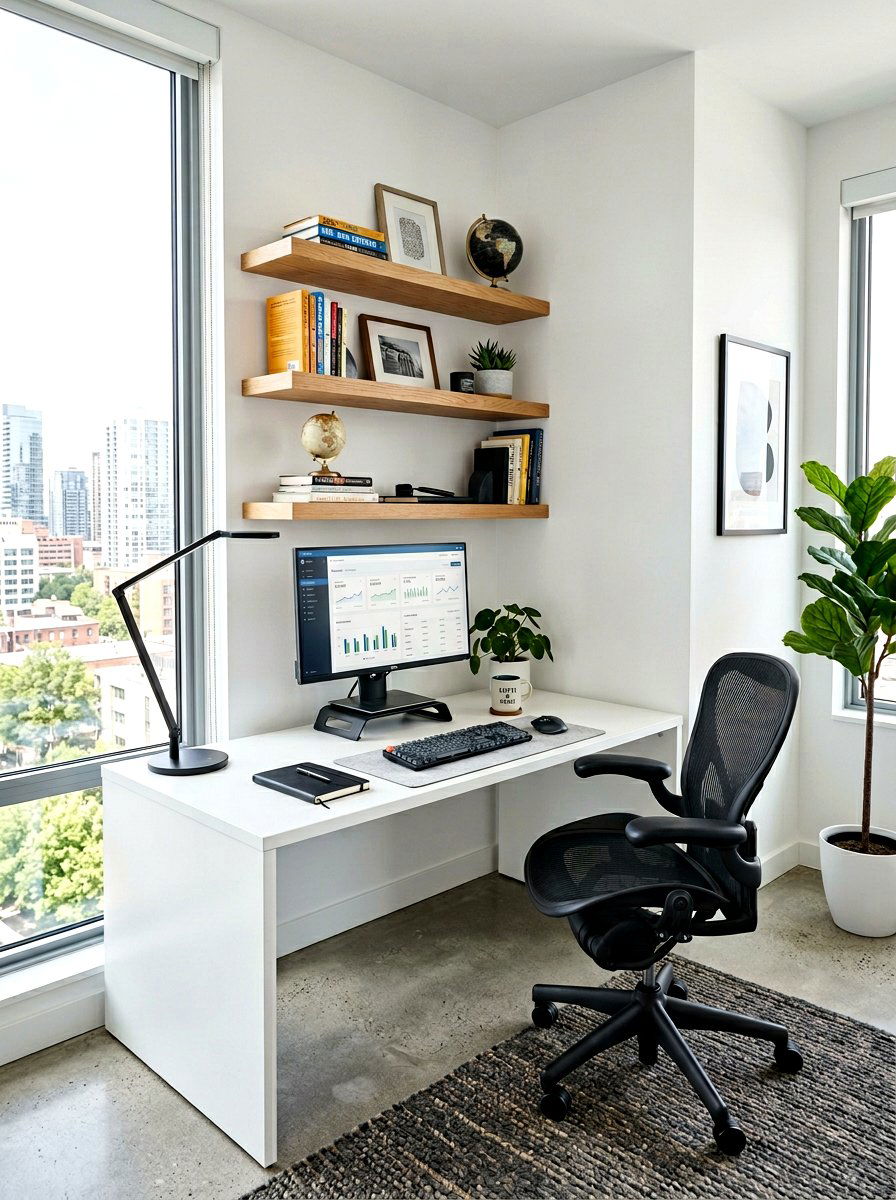 Corner office desk arrangement - 30 furniture arrangement ideas