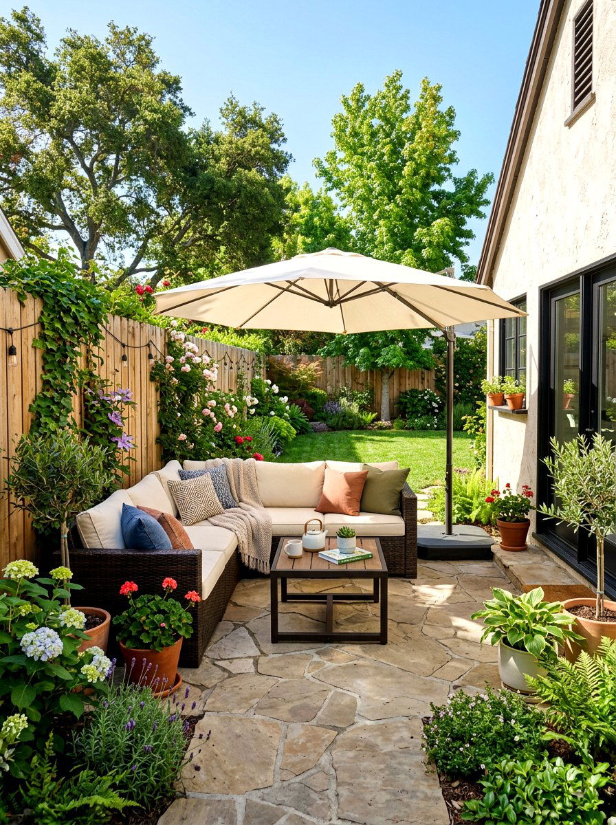 Corner patio sectional - 30 modern patio sectional ideas